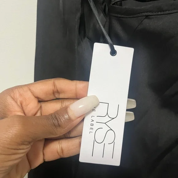 Ryse Black Mini Dress - Picture 6 of 7